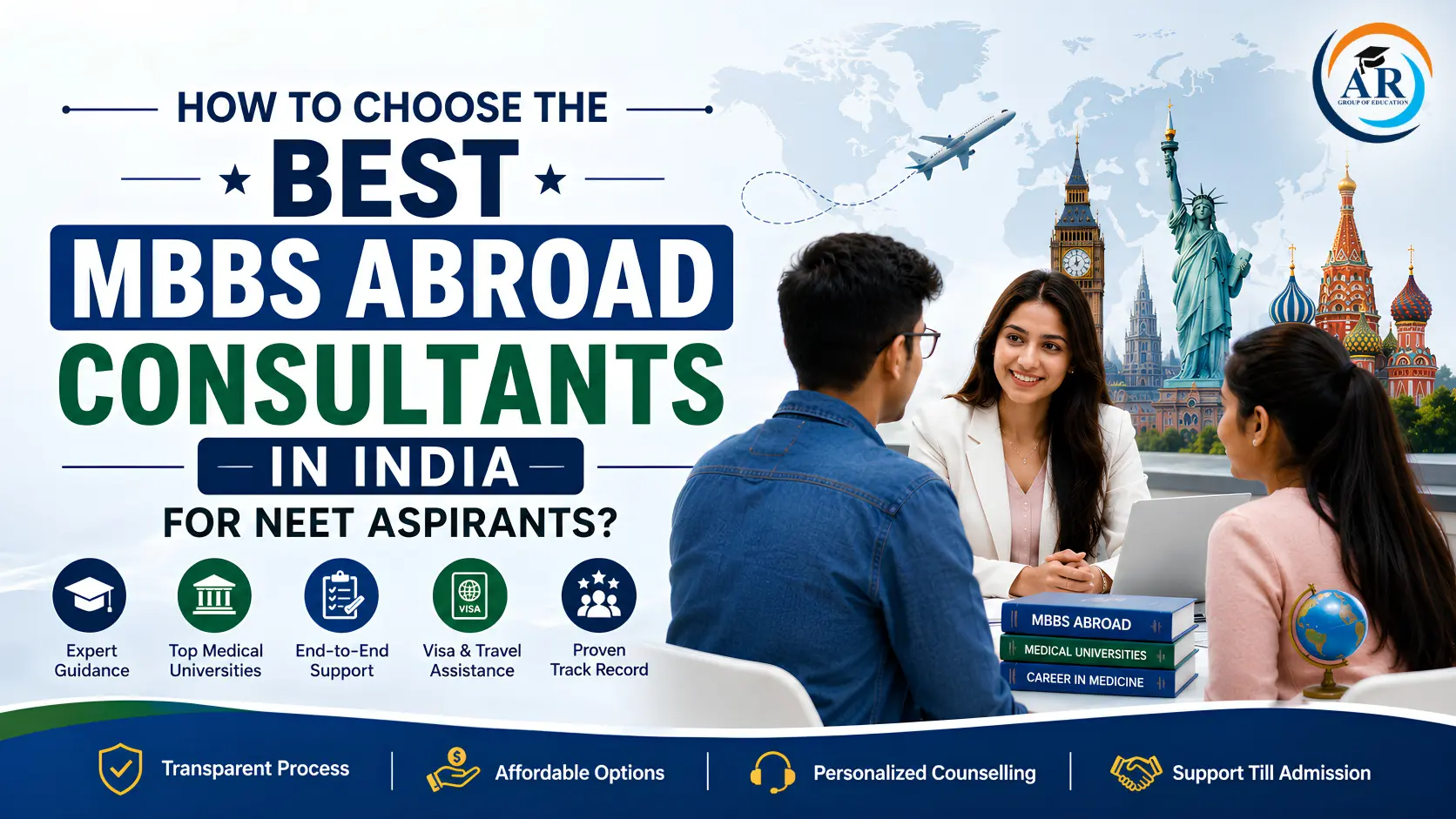 How to Choose the Best MBBS Abroad Consultants in India for NEET Aspirants?