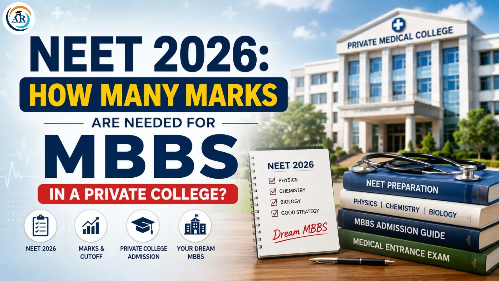 NEET 2026: How Many Marks Are Needed for MBBS in a Private College?