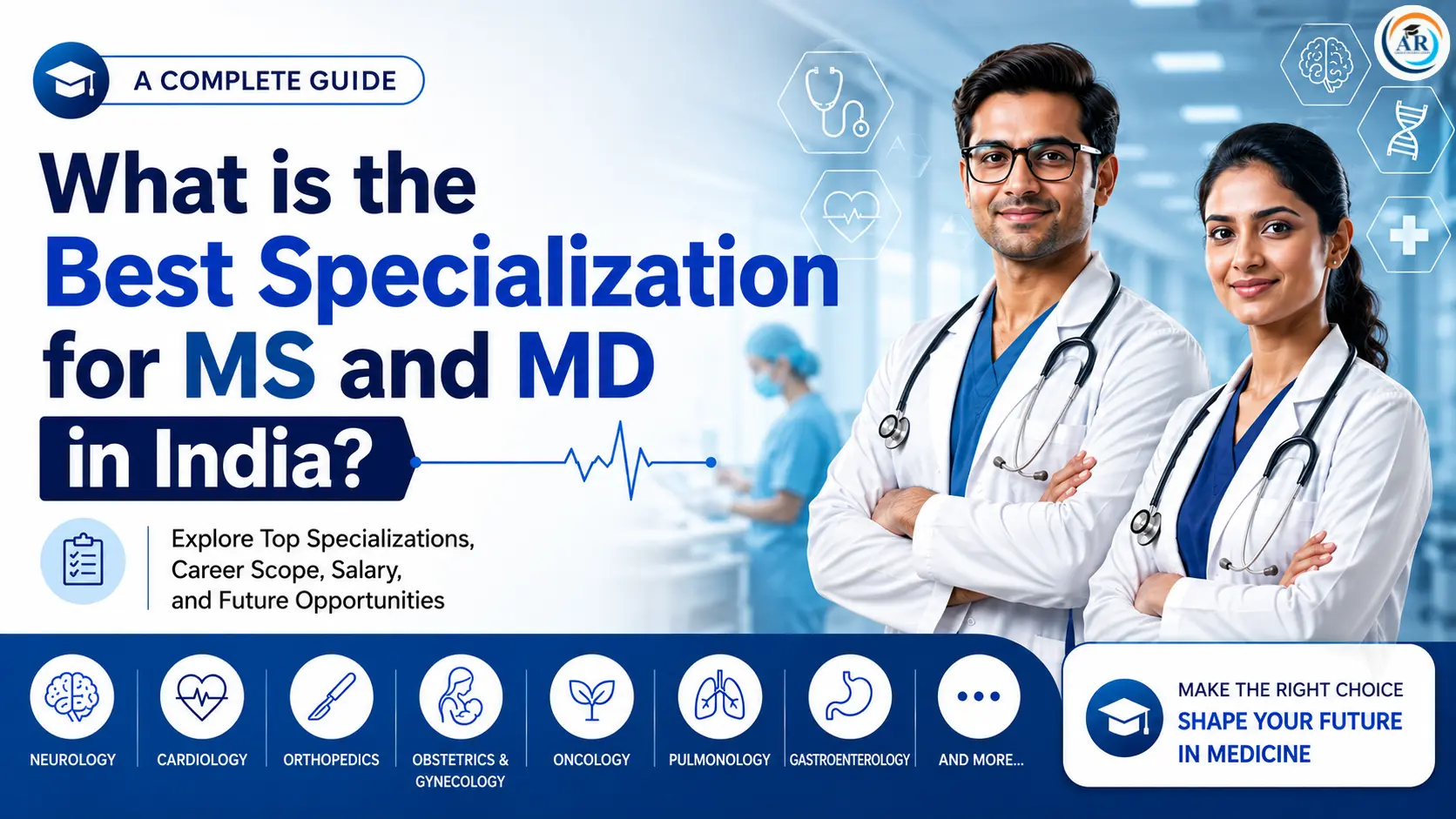 What is the Best Specialization for MS and MD in India? | Complete Career Guide (2026)