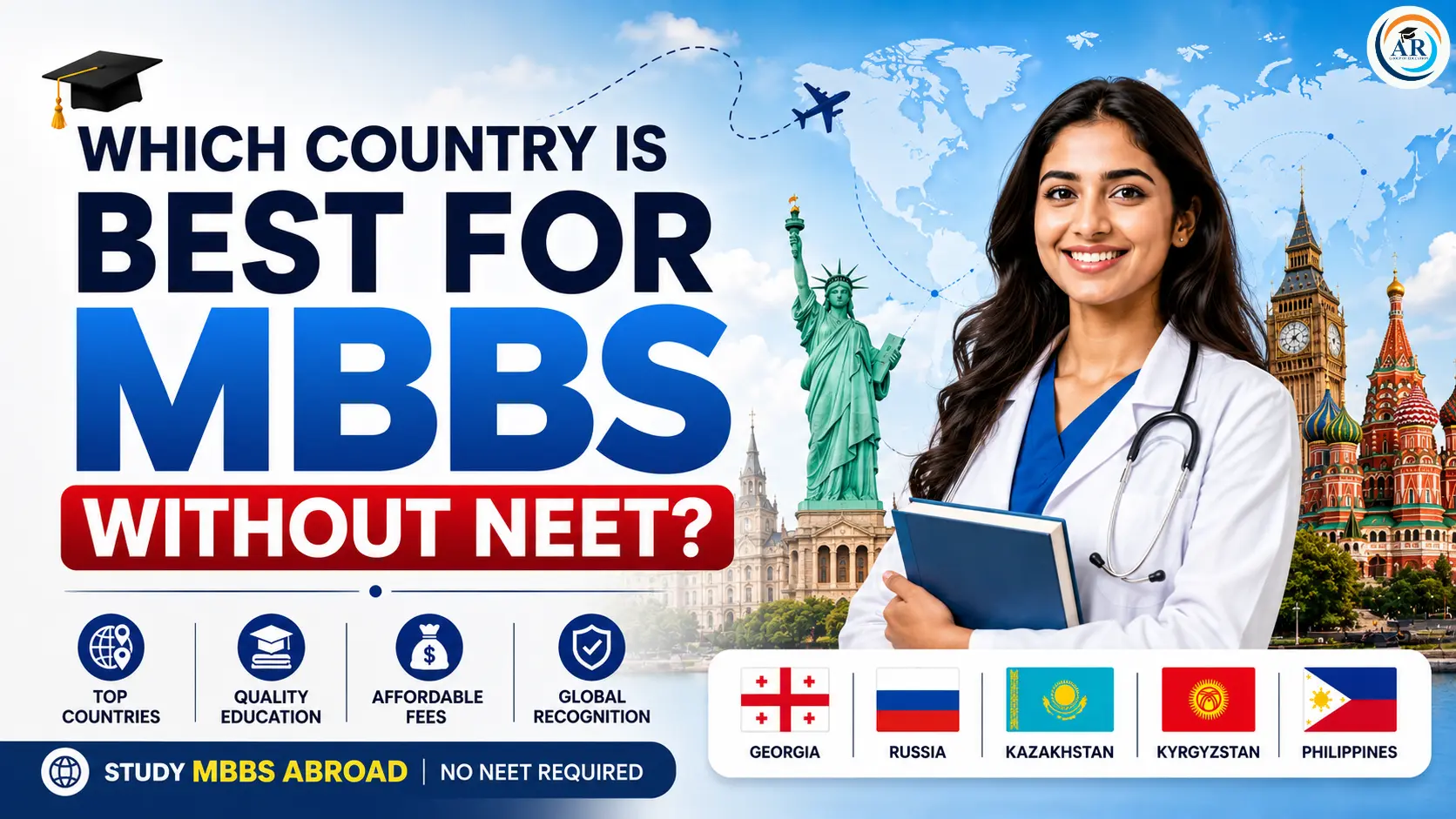 Which Country Is Best for MBBS Without NEET? Complete Guide for Indian Students (2026)